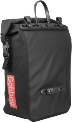 Gabbag Waterdichte Enkele Fietstas - 25 Liter - Zwart -Openlucht Kampeer Winkel 0bbk510 100 04 resultaat