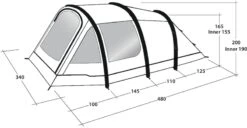 Outwell Starhill 5A Opblaasbare Tunneltent - 5 Persoons -Openlucht Kampeer Winkel 1030 1900 6599f0e3 3991 4903 9e58 f82ad91abe09 1280x960