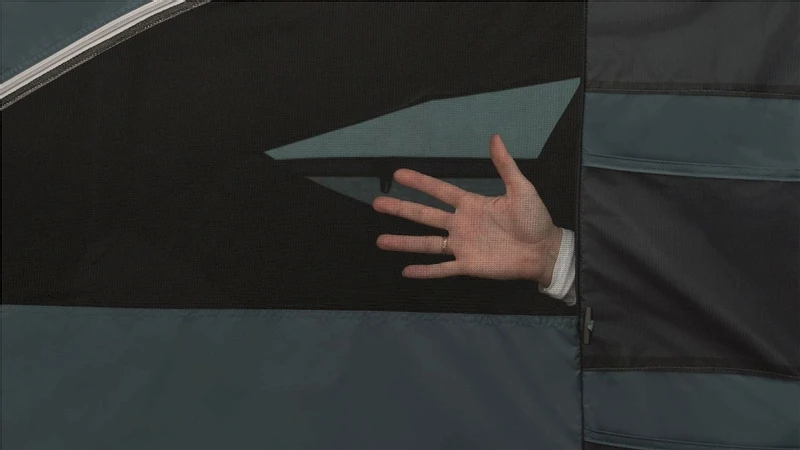 Easy Camp Edendale 600 Tunneltent 6 Persoons - Grijs 10 Easy Camp Edendale 600 Tunneltent 6 Persoons - Grijs - Afbeelding 10