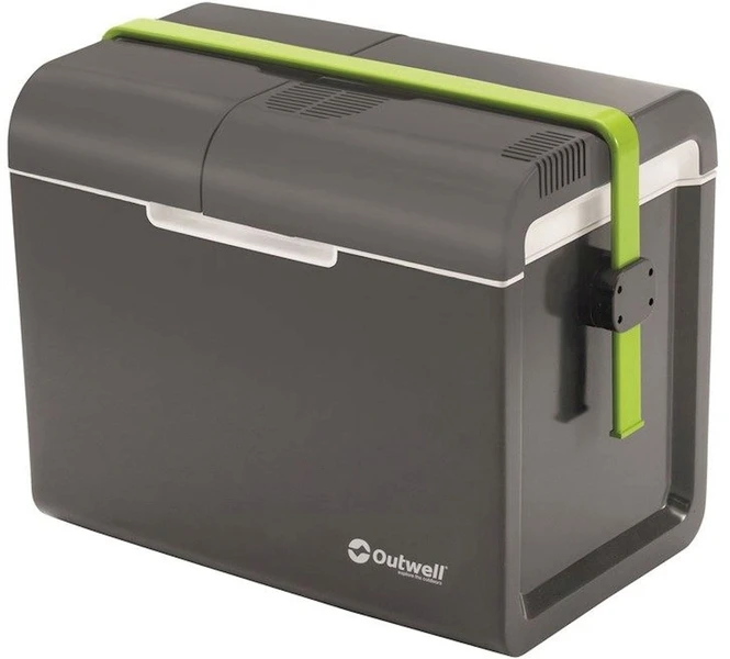 Outwell Ecocool Elektrische Koelbox - 35 Liter - Donkergrijs 1 Outwell Ecocool Elektrische Koelbox - 35 Liter - Donkergrijs