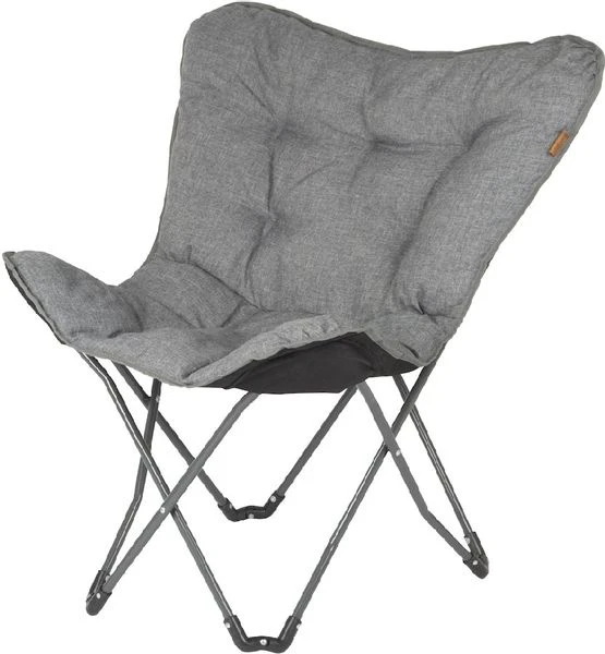 Bo-Camp Urban Outdoor Redbridge Vlinderstoel - Antraciet 2 Bo-Camp Urban Outdoor Redbridge Vlinderstoel - Antraciet - Afbeelding 2
