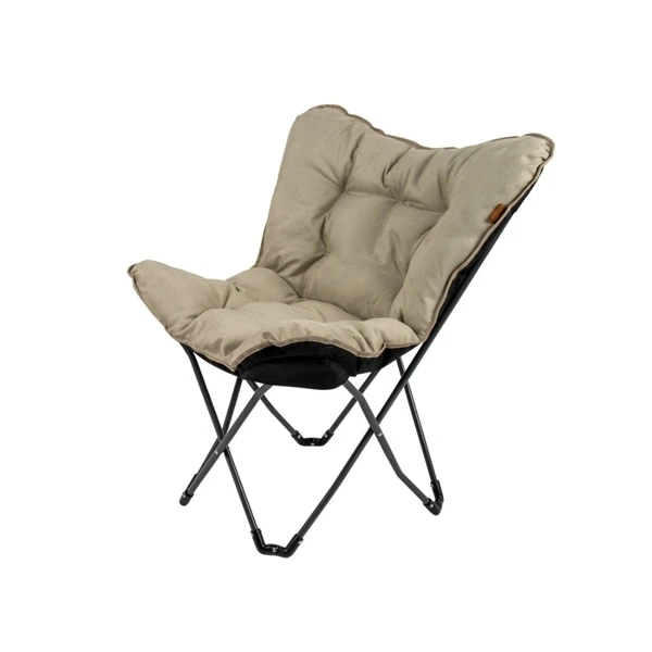 Bo-Camp Urban Outdoor Redbridge Vlinderstoel - Beige 3 Bo-Camp Urban Outdoor Redbridge Vlinderstoel - Beige - Afbeelding 3