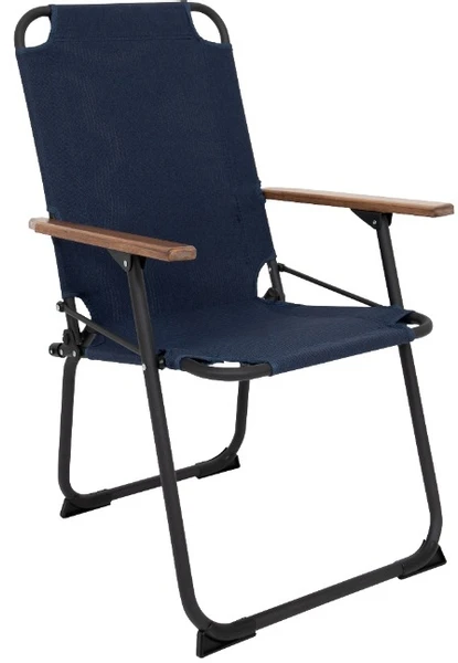 Bo-Camp Industrial Bushwick Klapstoel - Blauw 1 Bo-Camp Industrial Bushwick Klapstoel - Blauw