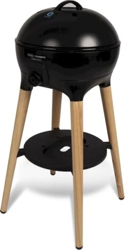 CADAC E-Braai 40 FS Elektrische Barbecue - Zwart -Openlucht Kampeer Winkel 1900 1255 cadac dometic e braai 40 fs closed side w. shadow