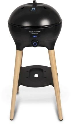 CADAC E-Braai 40 FS Elektrische Barbecue - Zwart -Openlucht Kampeer Winkel 1900 948 cadac dometic e braai 40 fs closed front w. shadow