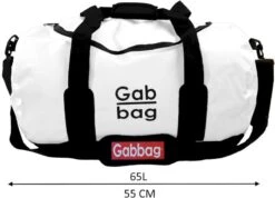 Gabbag Travel M 65L Waterdichte Tas - Wit -Openlucht Kampeer Winkel 4 0jgr410 000 resultaat