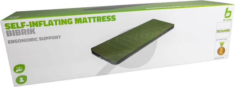 Bo-Camp Bibrik Brons Zelfopblazende Slaapmat 9 Bo-Camp Bibrik Brons Zelfopblazende Slaapmat - Afbeelding 9