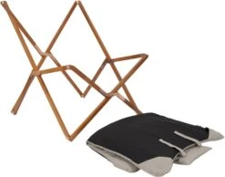 Bo-Camp Urban Outdoor Bloomsbury Vlinderstoel - Beige - L 15 Bo-Camp Urban Outdoor Bloomsbury Vlinderstoel - Beige - L -Openlucht Kampeer Winkel 900 1148 1200354 06