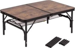 Bo-Camp Industrial Decatur 90 X 60 Campingtafel - Zwart/houtlook 17 Bo-Camp Industrial Decatur 90 X 60 Campingtafel - Zwart/houtlook -Openlucht Kampeer Winkel 900 1186 1404200 03