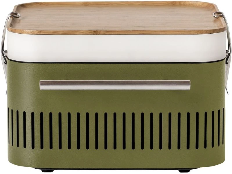 Everdure Cube Houtskool Barbecue - Groen 2 Everdure Cube Houtskool Barbecue - Groen - Afbeelding 2