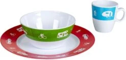 Bo-Camp Happy Camp Melamine Serviesset - 12-delig -Openlucht Kampeer Winkel 900 1358 6181380 02