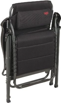 Crespo Air-Deluxe AP-232 Relaxstoel - Zwart -Openlucht Kampeer Winkel 900 596 1104922 04