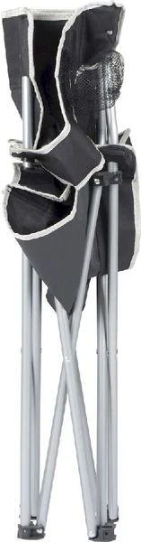 Camp Gear Compact Vouwstoel - Zwart 4 Camp Gear Compact Vouwstoel - Zwart - Afbeelding 4