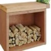OFYR Butcher Block Storage 90 Corten - Teak Wood