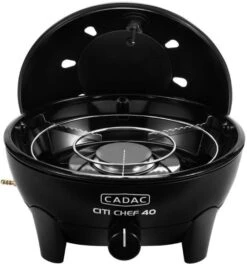 CADAC Citi Chef 40 Gasbarbecue - Zwart -Openlucht Kampeer Winkel 900 839 5610 20 20 citi chef 40 black 3