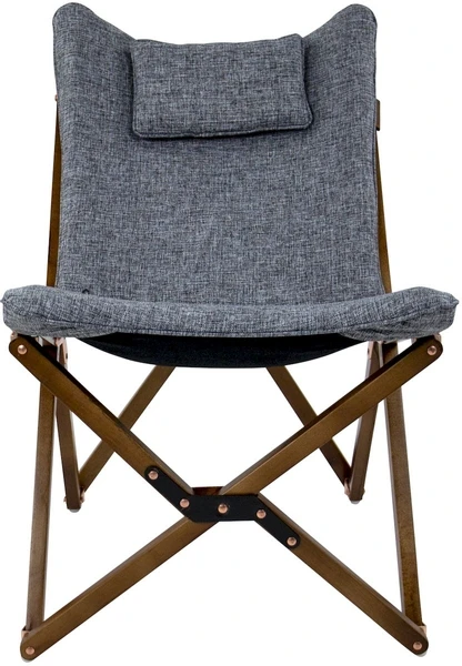 Bo-Camp Urban Outdoor Bloomsbury Relaxstoel - Grijs - S 2 Bo-Camp Urban Outdoor Bloomsbury Relaxstoel - Grijs - S - Afbeelding 2