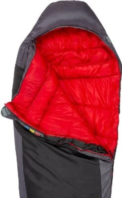 Highlander Serenity 350 Mummy Slaapzak - Charcoal -Openlucht Kampeer Winkel 900 900 sb186 ch topopen