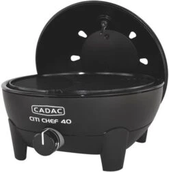 CADAC Citi Chef 40 Gasbarbecue - Zwart -Openlucht Kampeer Winkel 900 927 citi chef 40 black 2