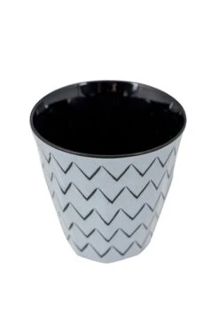 Bo-Camp Mix & Match Melamine Serviesset - 16-delig - Zwart -Openlucht Kampeer Winkel bo camp mix 7 1