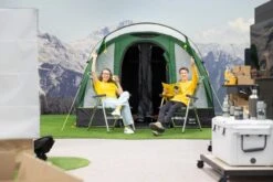 Kampa Brean 4 Tunneltent - 4 Persoons 15 Kampa Brean 4 Tunneltent - 4 Persoons -Openlucht Kampeer Winkel breanair4 3 sfeer2