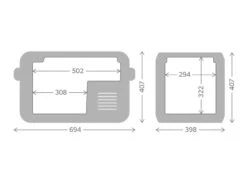 Dometic CFX3 35 Compressor Koelbox - 32 Liter 26 Dometic CFX3 35 Compressor Koelbox - 32 Liter -Openlucht Kampeer Winkel cfx3 35