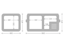 Dometic CFX3 75 Beschermhoes 21 Dometic CFX3 75 Beschermhoes -Openlucht Kampeer Winkel cfx3 75