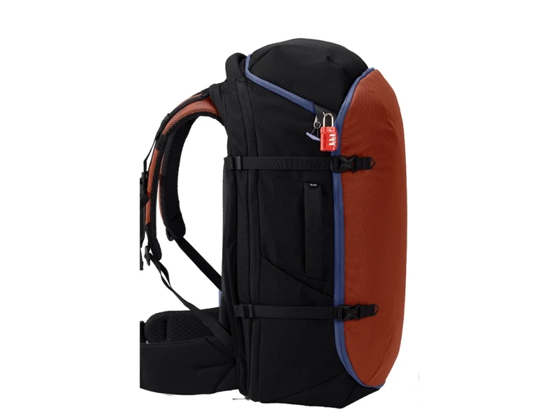 Eagle Creek Tour Travel Pack Backpack - 55 Liter - Zwart/Rood 4 Eagle Creek Tour Travel Pack Backpack - 55 Liter - Zwart/Rood - Afbeelding 4