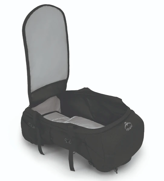 Osprey Farpoint Trek Pack - 55 Liter - Zwart 3 Osprey Farpoint Trek Pack - 55 Liter - Zwart - Afbeelding 3