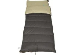 Polydaun Stern Slaapzak - Grijs -Openlucht Kampeer Winkel stern detail 2