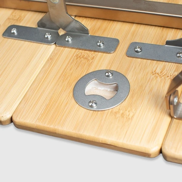 Zempire Kitpac V2 Campingtafel - Standaard - 65 X 50 - Bamboe 5 Zempire Kitpac V2 Campingtafel - Standaard - 65 X 50 - Bamboe - Afbeelding 5