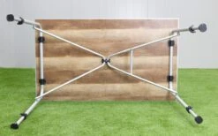 Dometic Zero Light Oak Large Campingtafel - 120 X 70 Cm -Openlucht Kampeer Winkel zerolightoaklarge 2